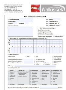 Fordern Sie ihren Kostenvoranschlag an